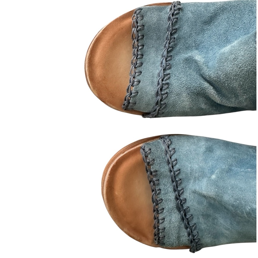 A.S. 98 Nelson Wedge Sandals - Picture 4 of 7